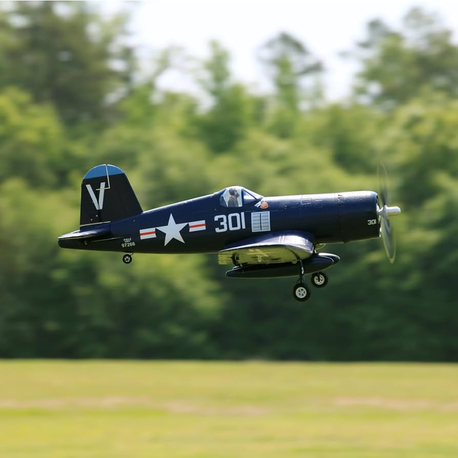 電動ラジコン飛行機 FMS　800mm　F4U　V2 コルセア Amazon.co.jp: Fms Rc Planes 大人用 リモートコントロール